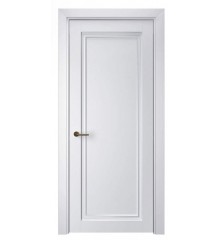 Двері Модель 401 ПГ Білий мат Міжкімнатні двері