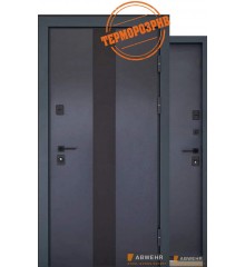 Двері ABWEHR LP-3 Антрацит Вхідні двері
