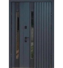 Двери Proof-Rio-S Loft антрацит Полуторные двери