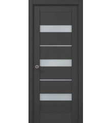 Двери ML-22с Темно-серый Покрыты Экошпоном