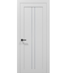 Двери TL-02 Альпийский белый покрыты ПВХ