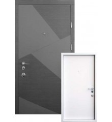 Двері Splint венге сірий горизонт/софт мілк Вхідні двері
