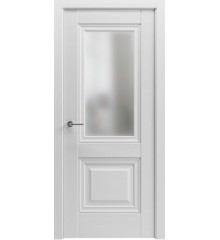Двери Lux-7 ПО Белый мат покрыты ПВХ