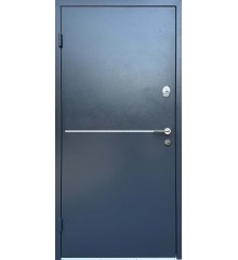 Двери Блейд металл/МДФ RAL7024 Входные двери