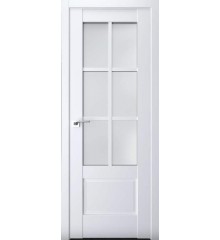 Двери Модель 602 ПО Белый мат Межкомнатные двери